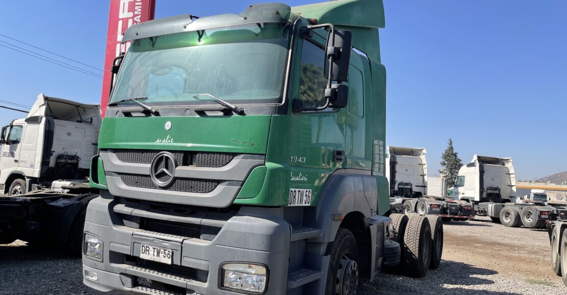 MERCEDES BENZ AXOR 1943 6X2 AÑO 2012 + IVA