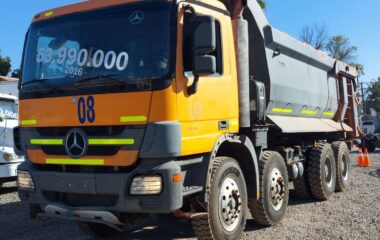 MERCEDES BENZ TOLVA 20M3 8X4 AÑO 2016 + IVA