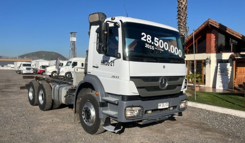 
								MERCEDES BENZ AXOR 2633+IVA+5% COMISION AÑO 2015 full									