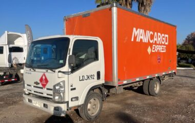 CHEVROLET FURGONADO NPR 816 5000 KGS M. Turbo de geometría variable (150HP)+IVA+5% COMISION AÑO 2019