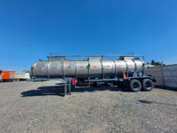 
										SEMIREMOLQUE ESTANQUE ACERO INOXIDABLE 22000 lts,3 EJES SUSPENSION NEUMATICA, 18 mts Largo+IVA+5% COMISION AÑO 1990 full									