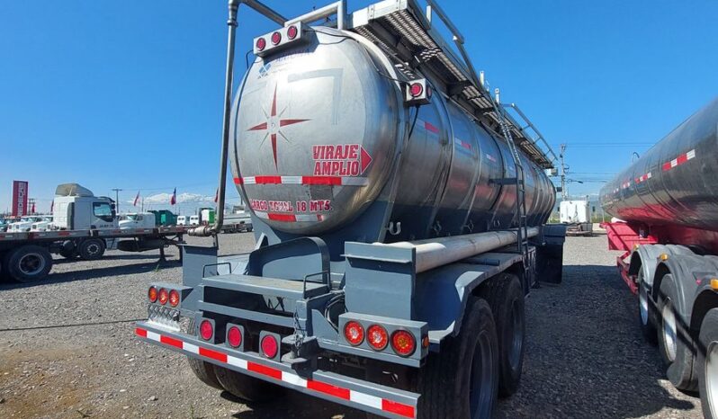 
								SEMIREMOLQUE ESTANQUE ACERO INOXIDABLE 22000 lts,3 EJES SUSPENSION NEUMATICA, 18 mts Largo+IVA+5% COMISION AÑO 1990 full									