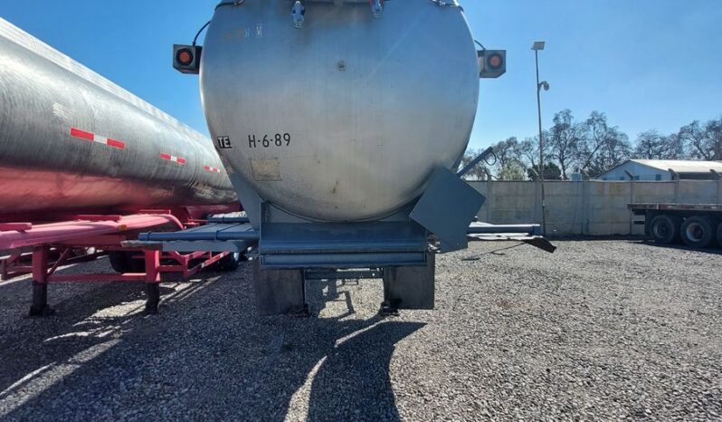 
								SEMIREMOLQUE ESTANQUE ACERO INOXIDABLE 22000 lts,3 EJES SUSPENSION NEUMATICA, 18 mts Largo+IVA+5% COMISION AÑO 1990 full									