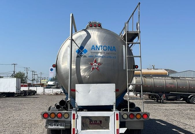 
								Semiremolque 3 ejes suspension neumatica, 27000 lts(espesor manto 4mm, espesor nominal 4 mm)+IVA+5% COMISION AÑO 2018 full									